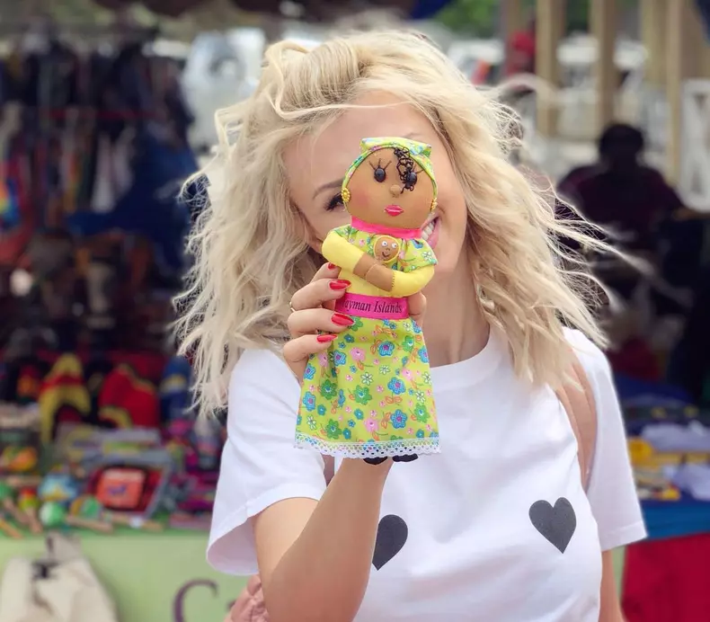 Andreea Balan vacanta ianuarie 2018