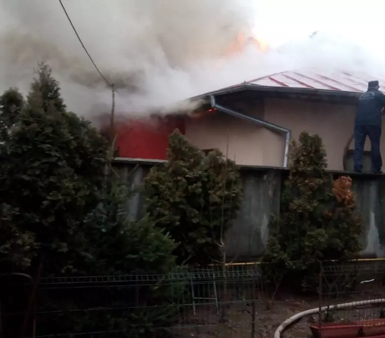 incendiul in cartierul Ferentari