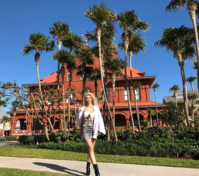 Andreea Balan vacanta ianuarie 2018