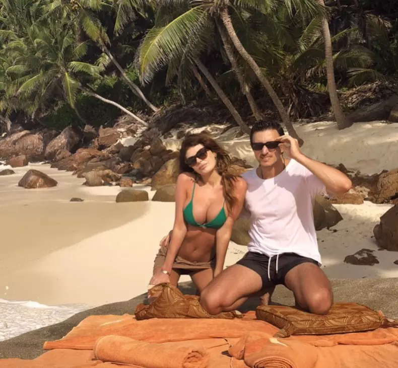 dragos savulescu si sotia miss albania 6