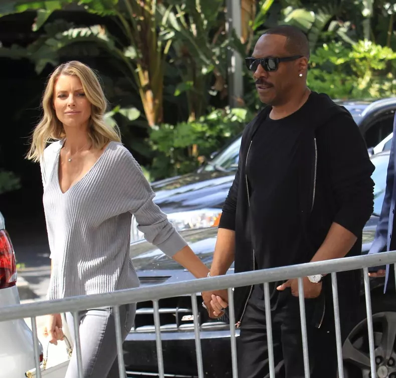 Eddie Murphy and girlfriend Paige spotted holding hands