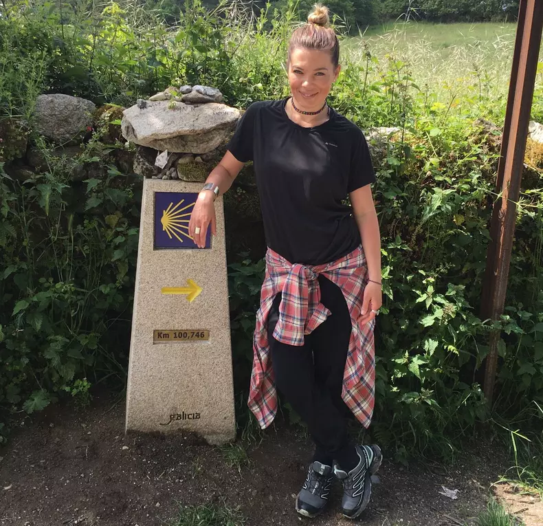 Gina Pistol pelerinaj El Camino