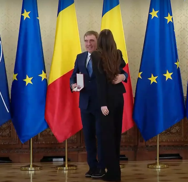 Gheorghe Hagi și nora Elena Tănase 2