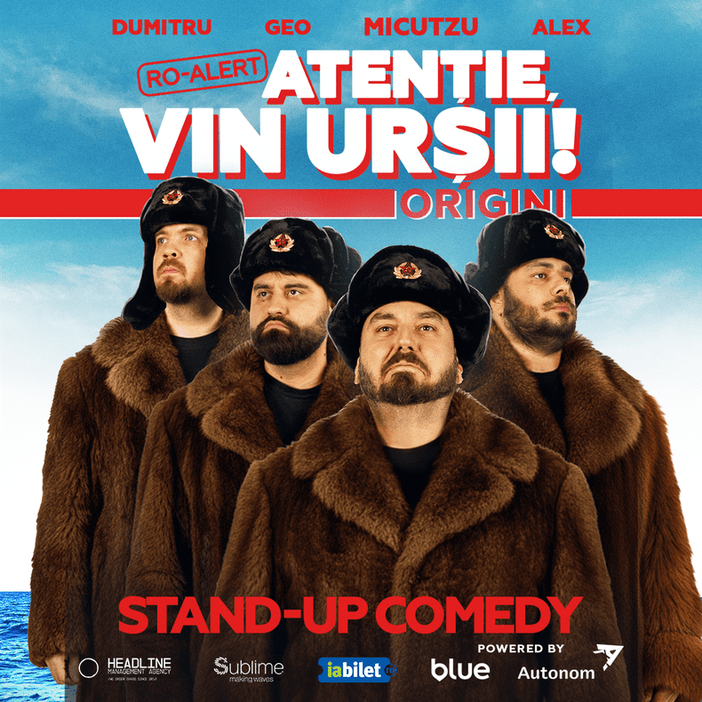 micutzu atentie vin ursii turneu cosmin nedelcu afis