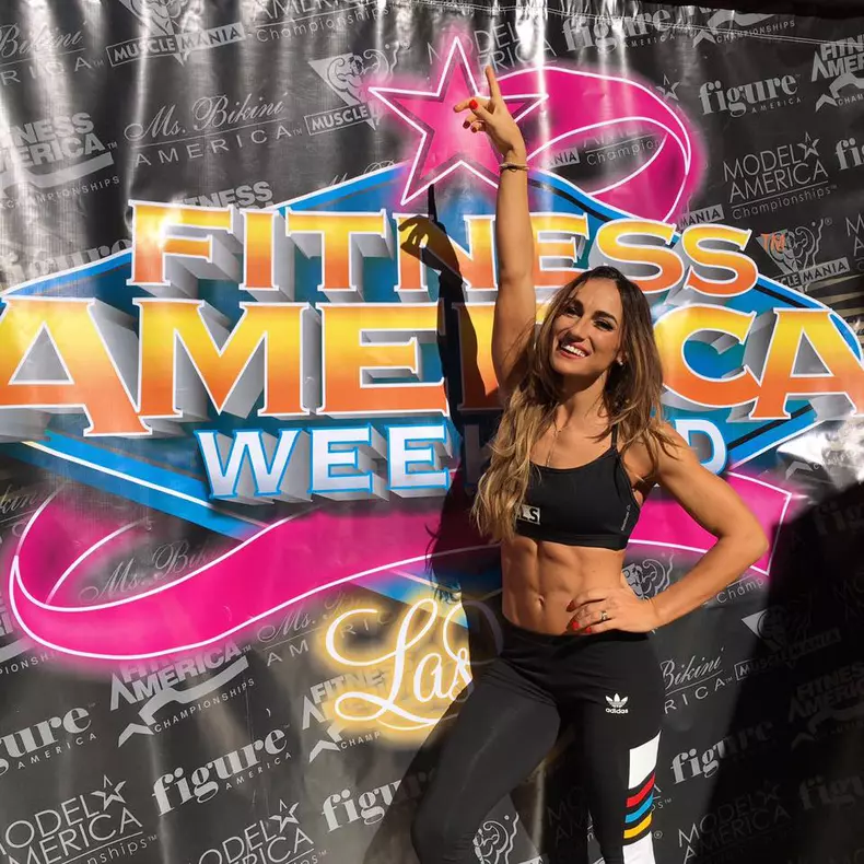Anca Bucur Miss Fintess America 2016