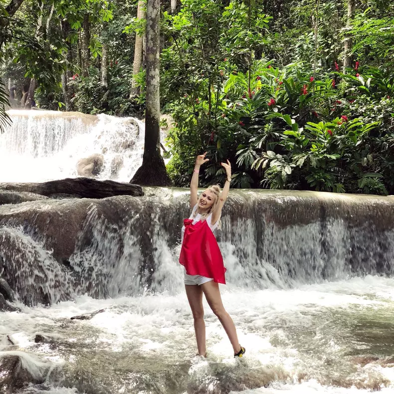 Andreea Balan vacanta ianuarie 2018