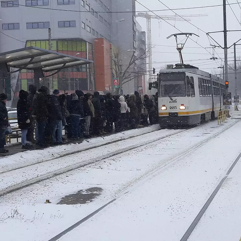 Traficul rutier în Bucureşti, pe 20 martie