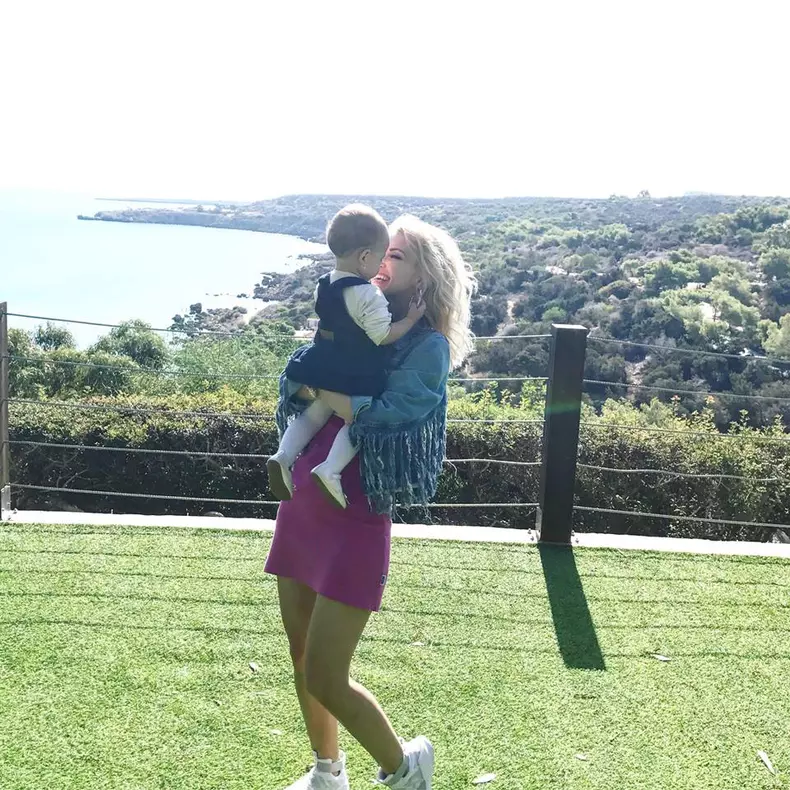 Andreea Balan si fiica ei Ella