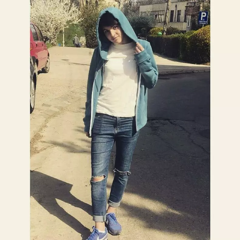 Ioana Bălăceanu este o fată modernă