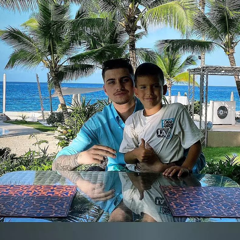 Adrian Mutu - imagini copii