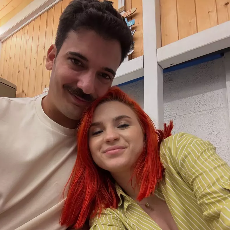 Cristina Ciobanasu si partenerul ei Alexandru Muresan