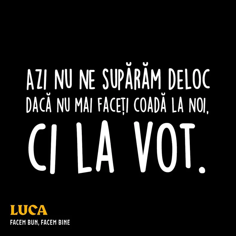 luca mesaj vot