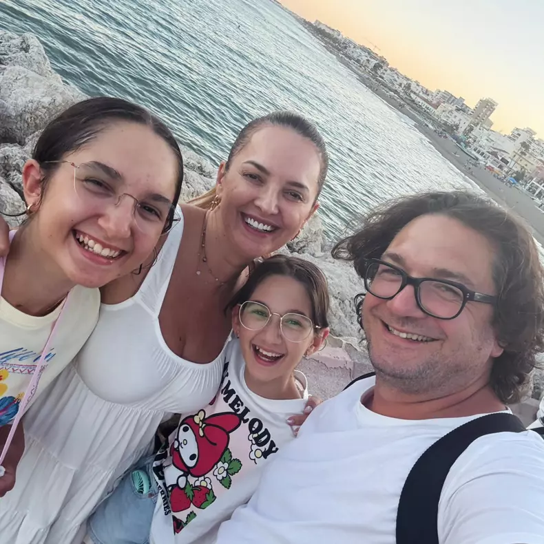 Florin Dumitrescu si familia lui