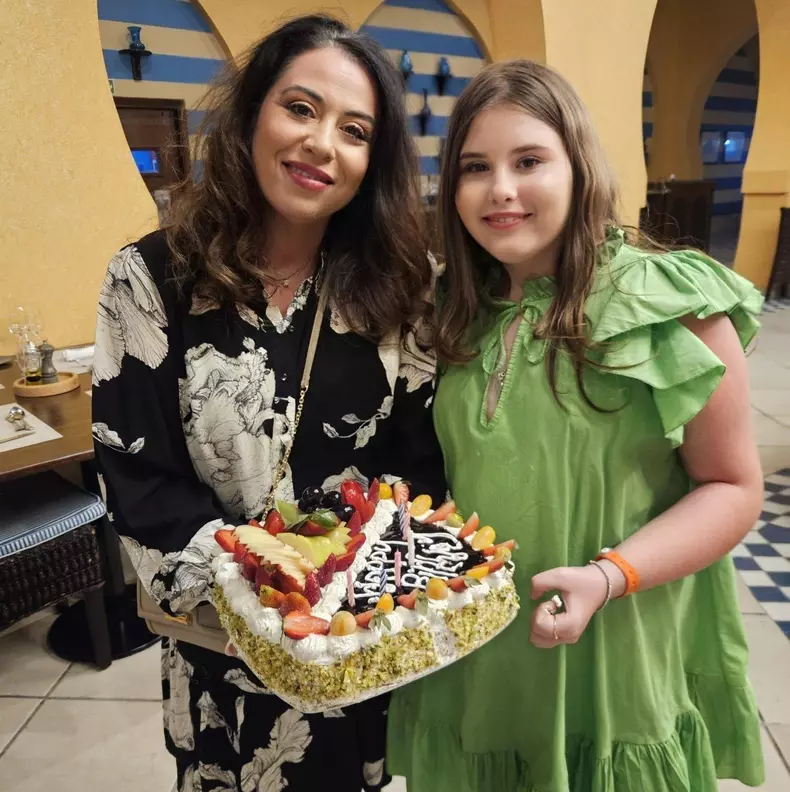 oana roman si fiica isabela 9