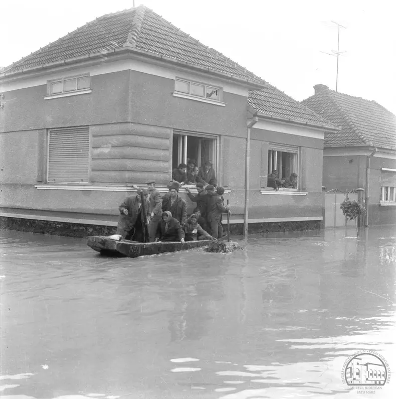 inundatii satu mare 1970