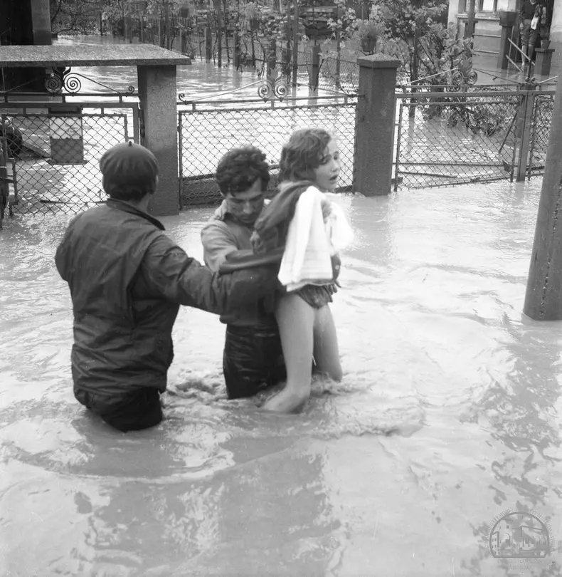 inundatii satu mare 1970