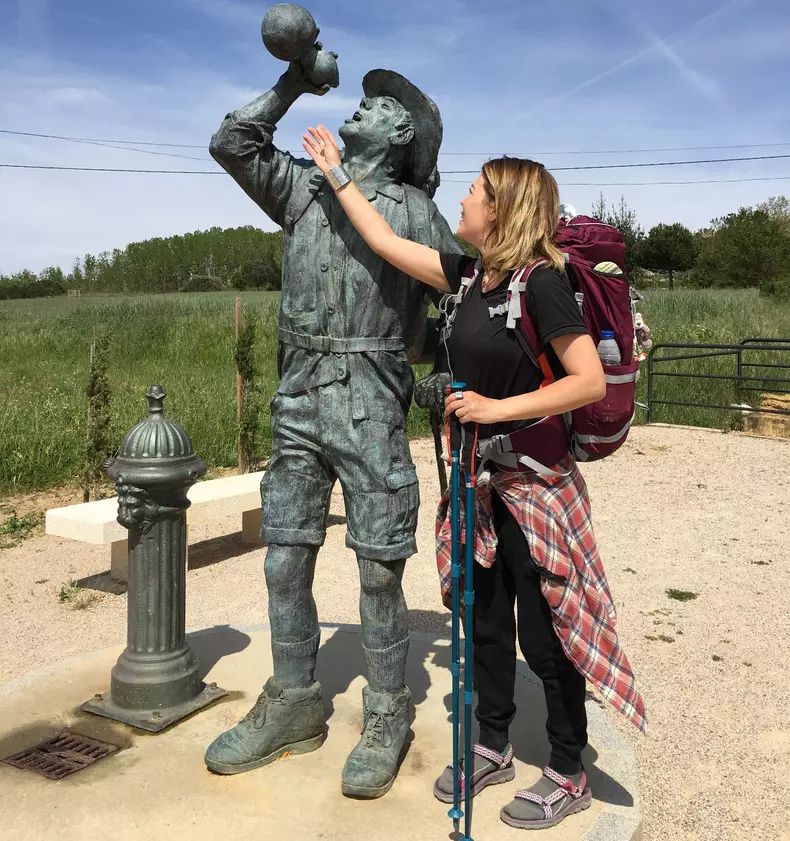 Gina Pistol pelerinaj El Camino