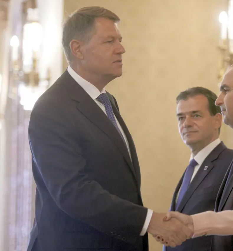 Ludovic Orban a spus mereu ca presedintele Iohannis l-a inlaturat de la sefia PNL ca sa faca alianta cu PSD. Imagine din 2017. Foto: Hepta