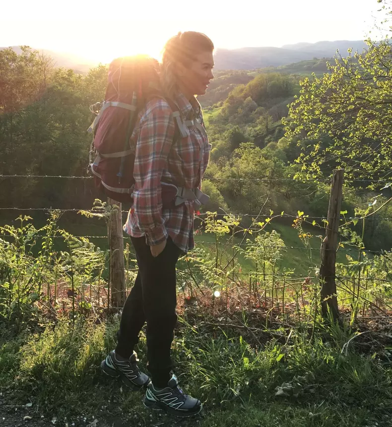 Gina Pistol pelerinaj El Camino