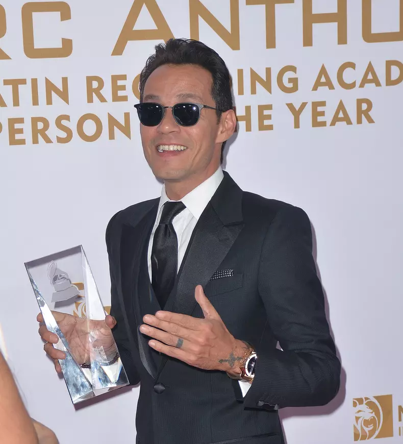Singer Marc Anthony Honored As The 2016 Latin Recording Academy Person Of The Year