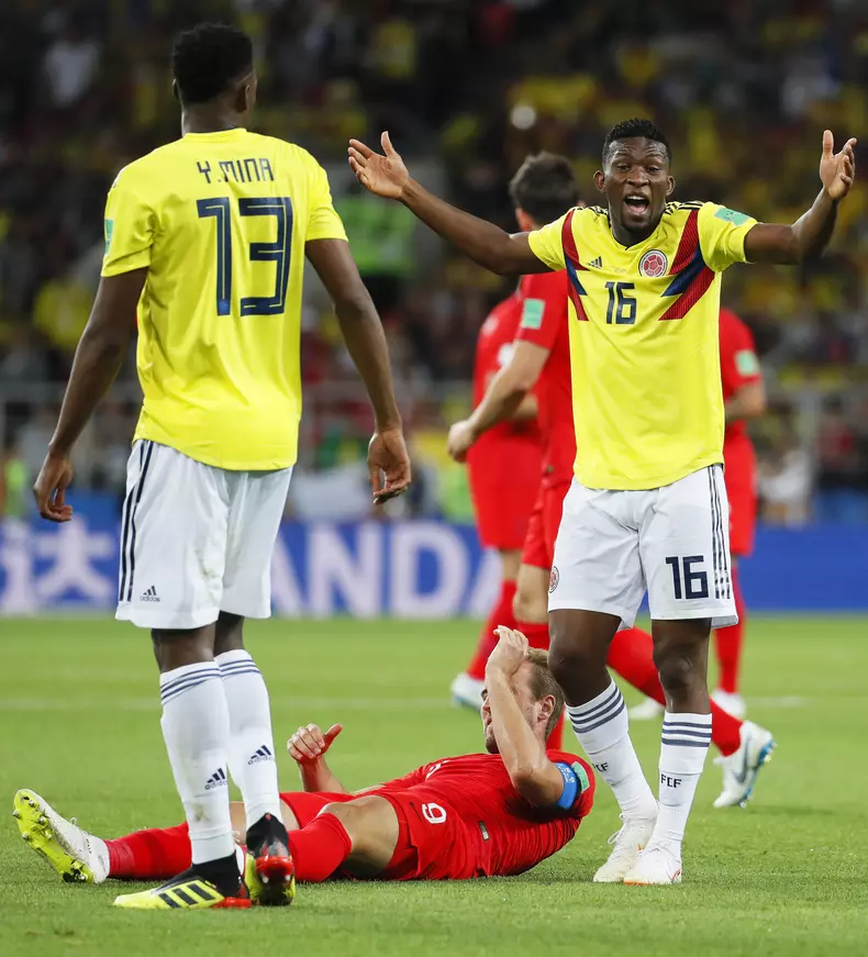 Round of 16 Colombia vs England