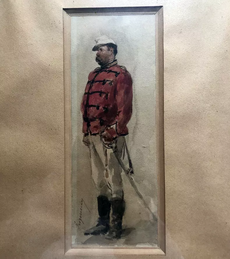 Militar în Războiul de Independență, de Nicolae Grigorescu, 3.500 de euro