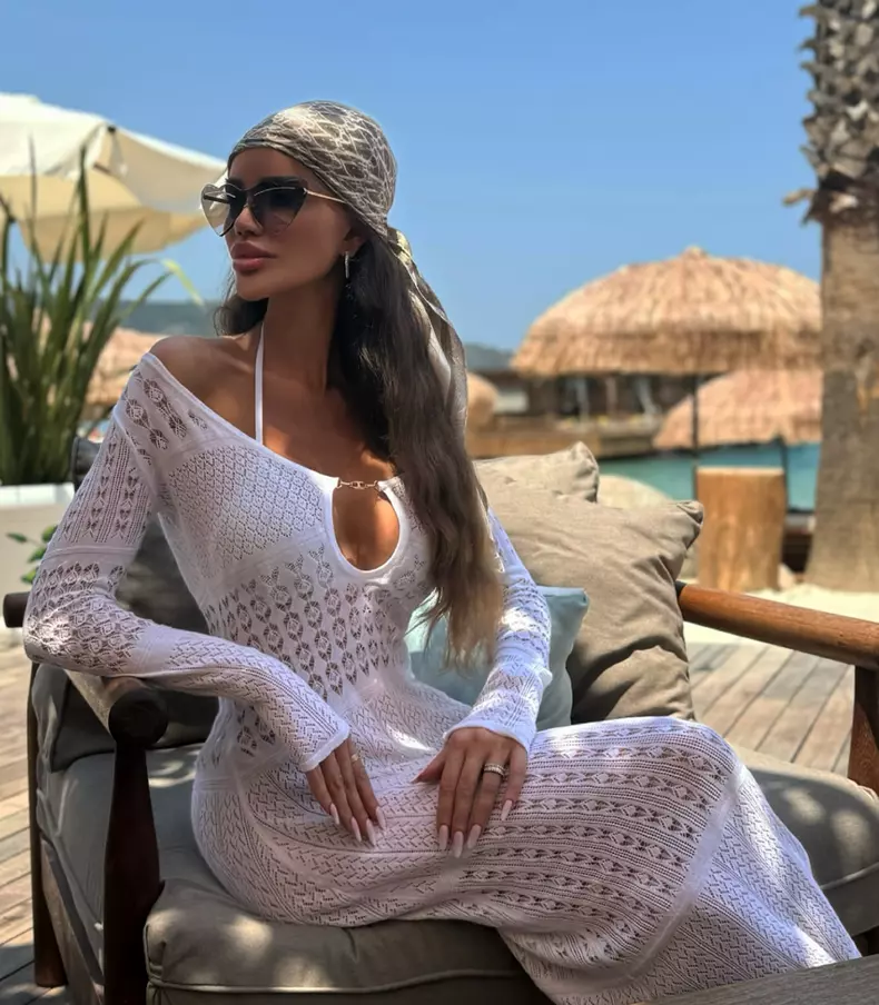 Bianca Dragusanu in vacanta