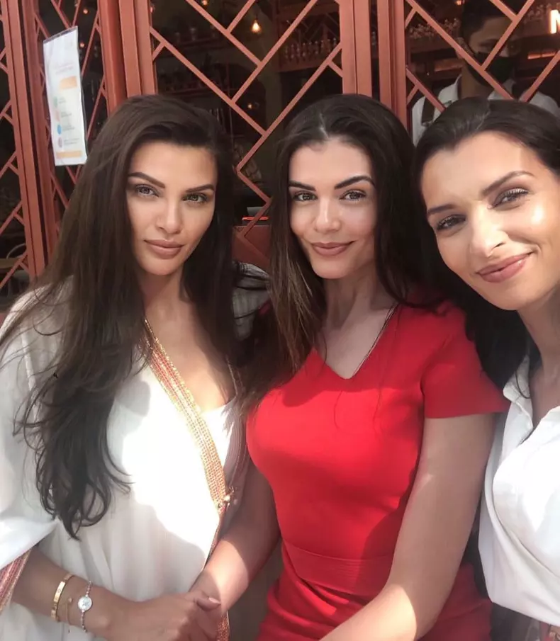 monica gabor si surorile in dubai (1)