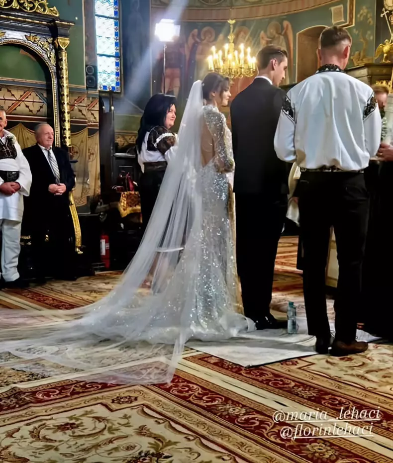 Maria și Florin Lehaci s-au căsătorit 10