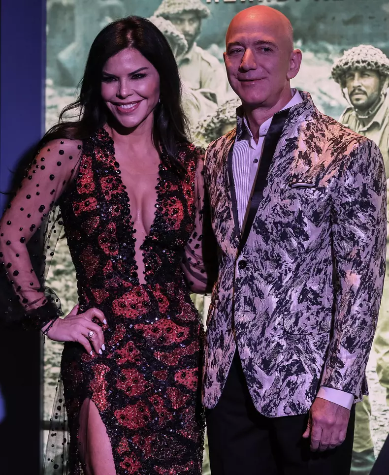 Jeff Bezos și Lauren Sanchez