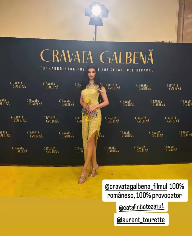 monica gabor sala palatului bucuresti cravata galbena film (1)