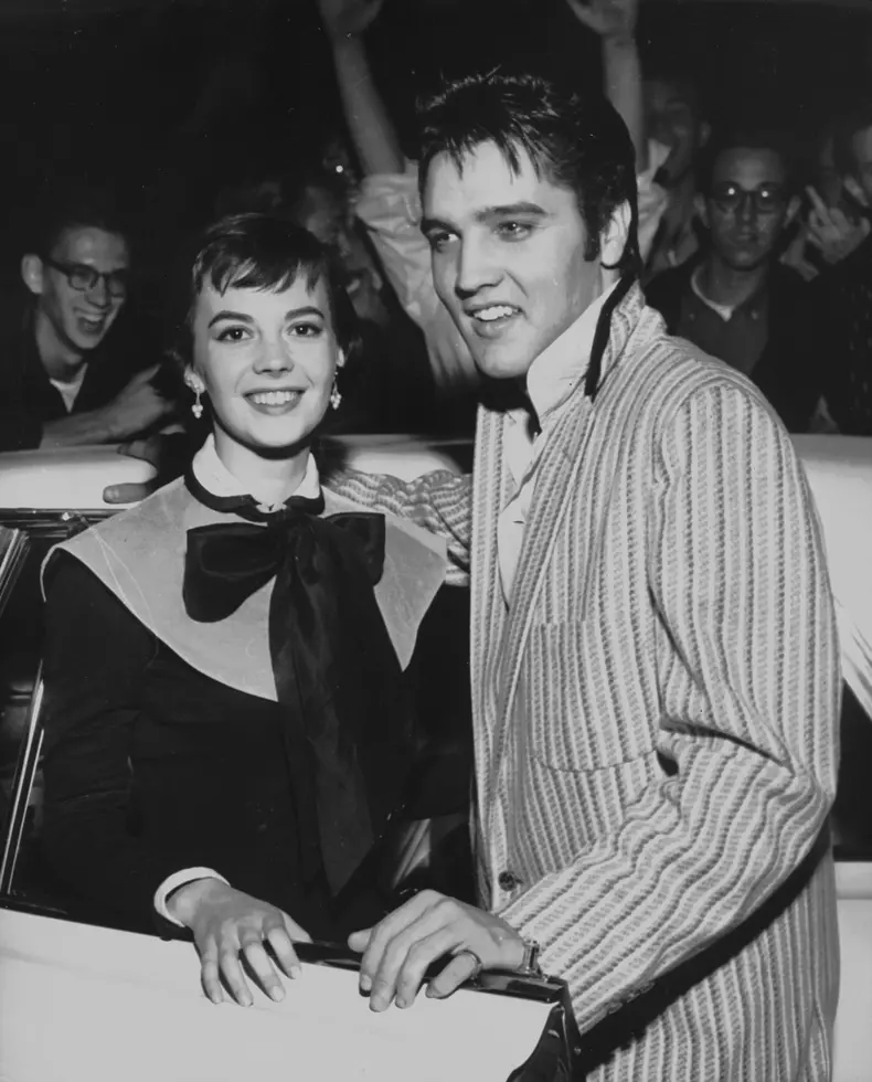 Natalie Wood și Elvis Presley  (northfoto)