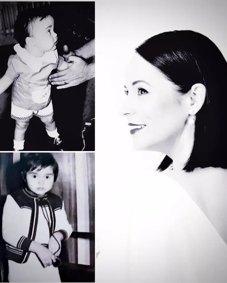 Andreea Marin cand era copil