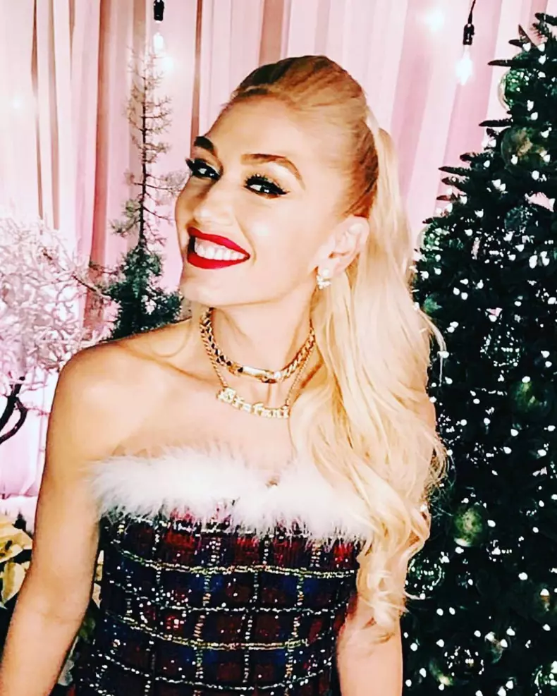 Gwen Stefani brad Craciun