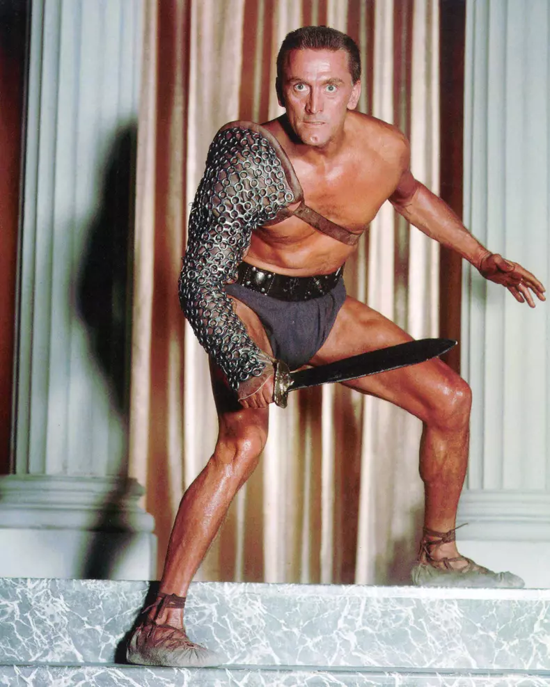 În ”Spartacus”, 1960