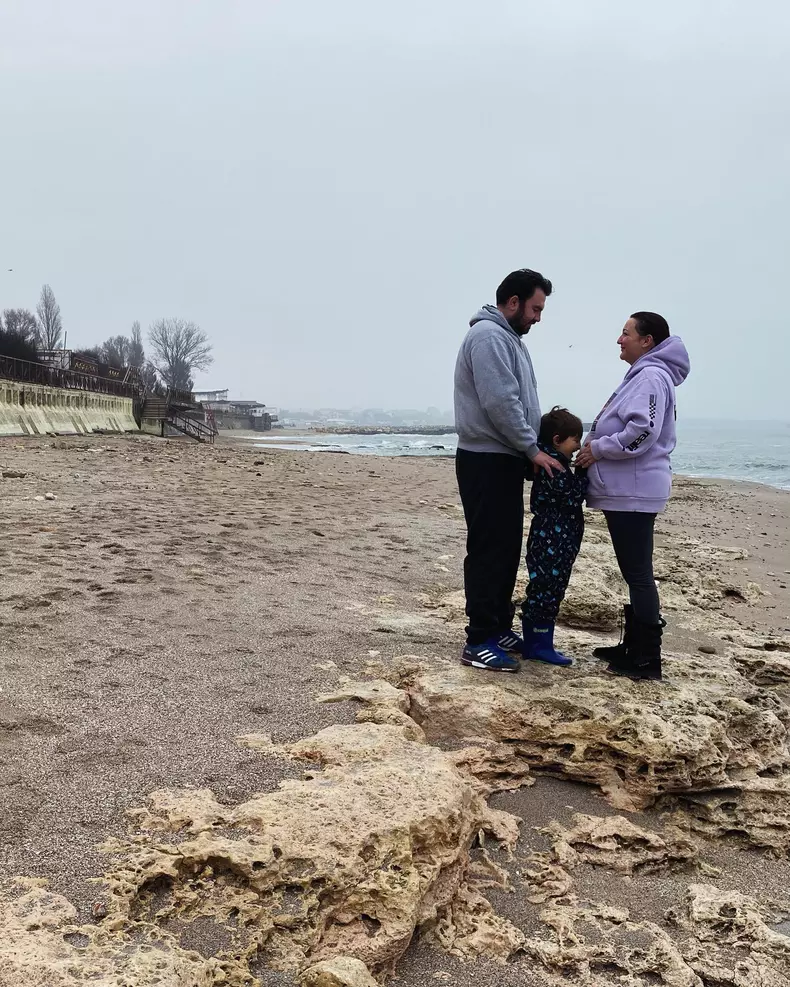 Ecaterina Ladin însărcinată a treia oară (1)