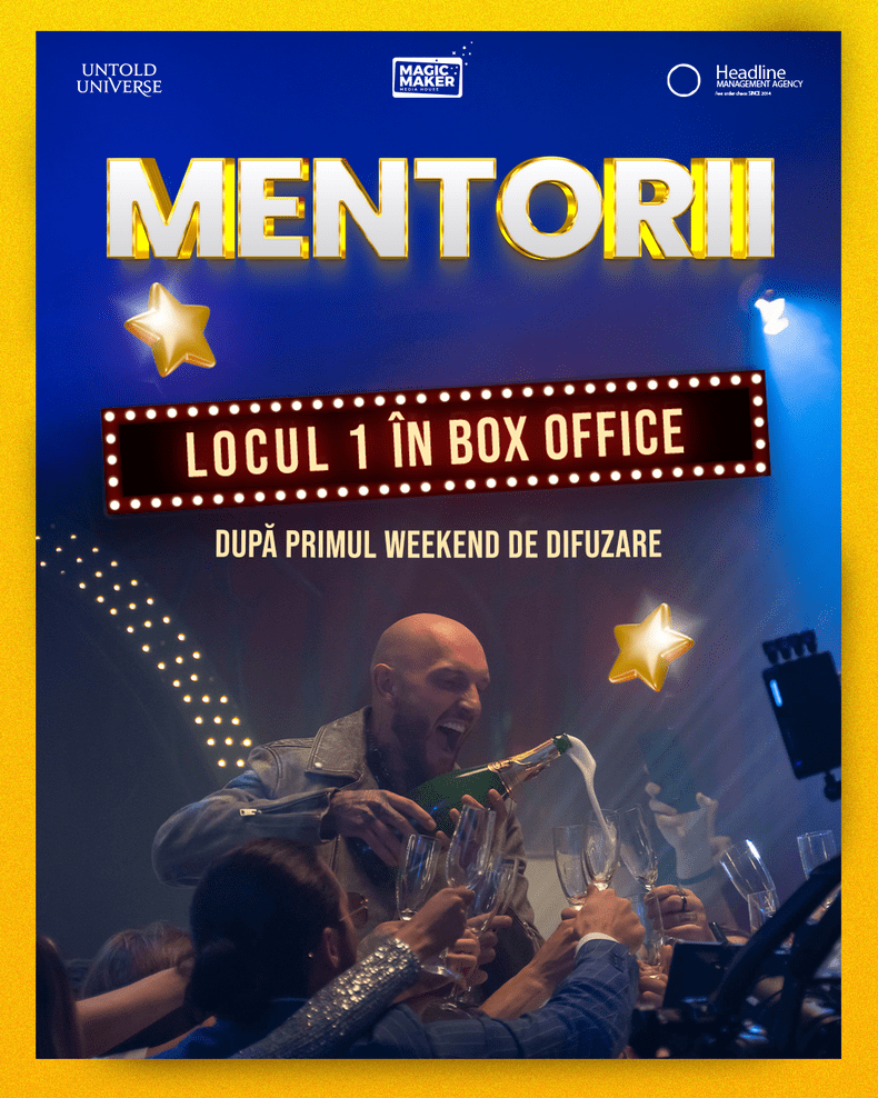 MENTORII Locul 1 în Box Office