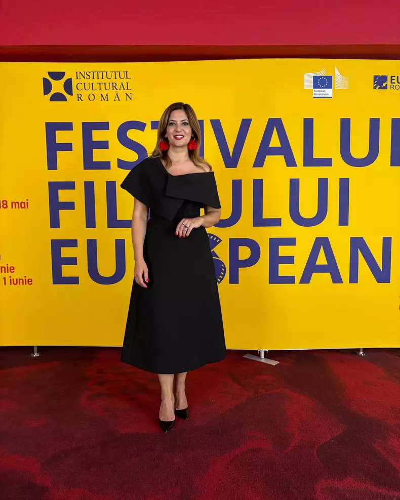 Amalia Enache la Festivalul filmului european
