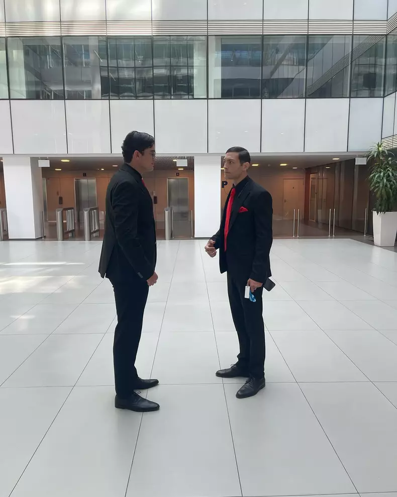 Lucian Viziru si Toto Dumitrescu