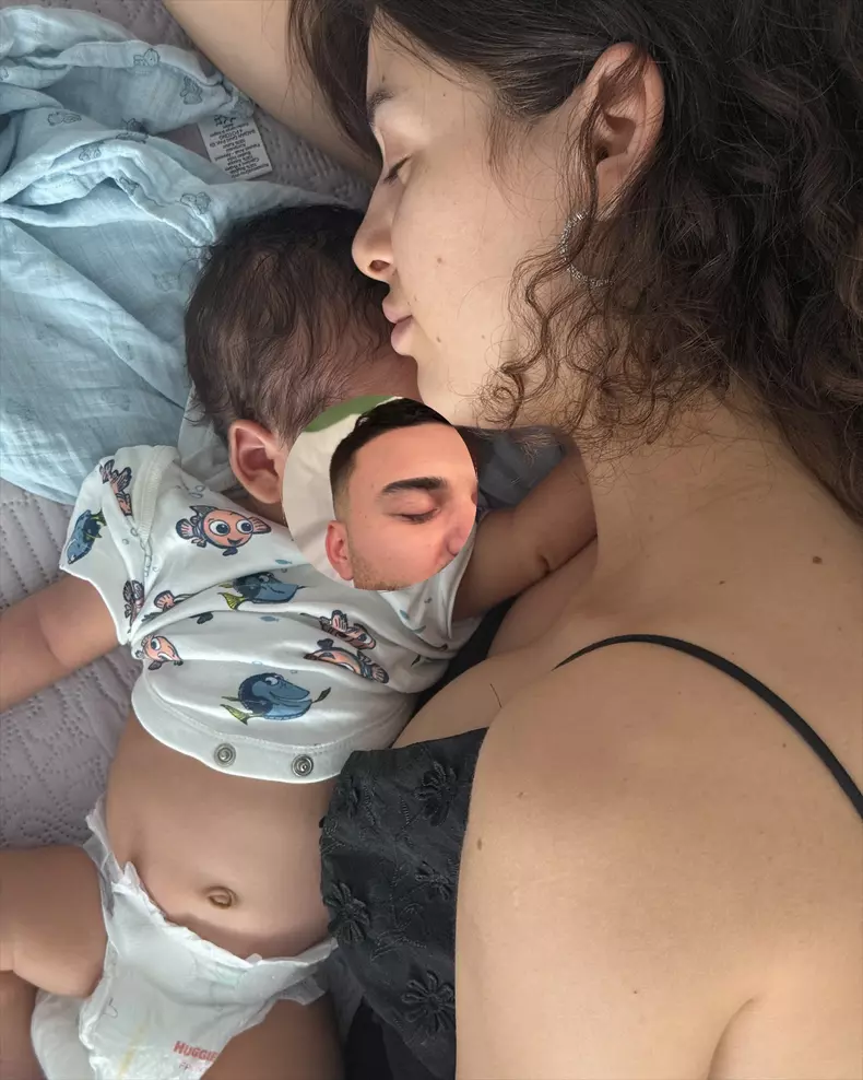 Oana Ciocan si fiul ei