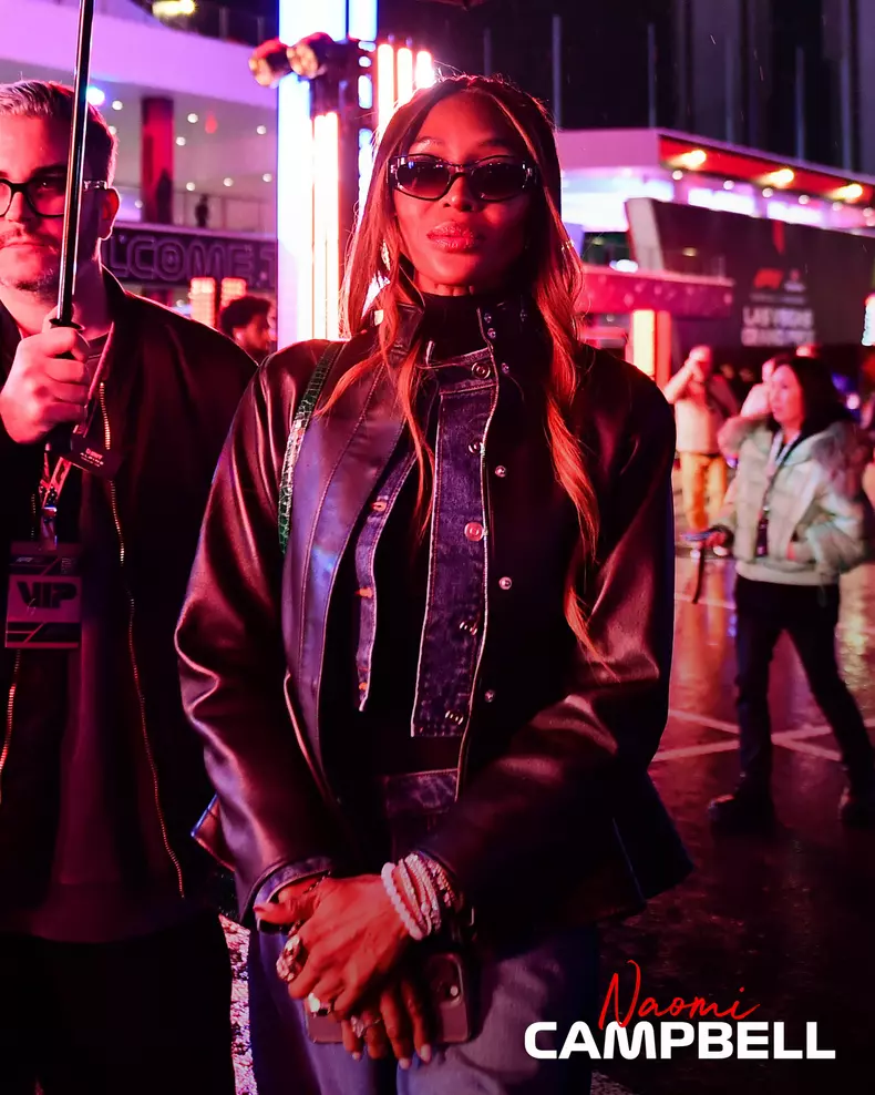 Naomi Campbell la Formula 1