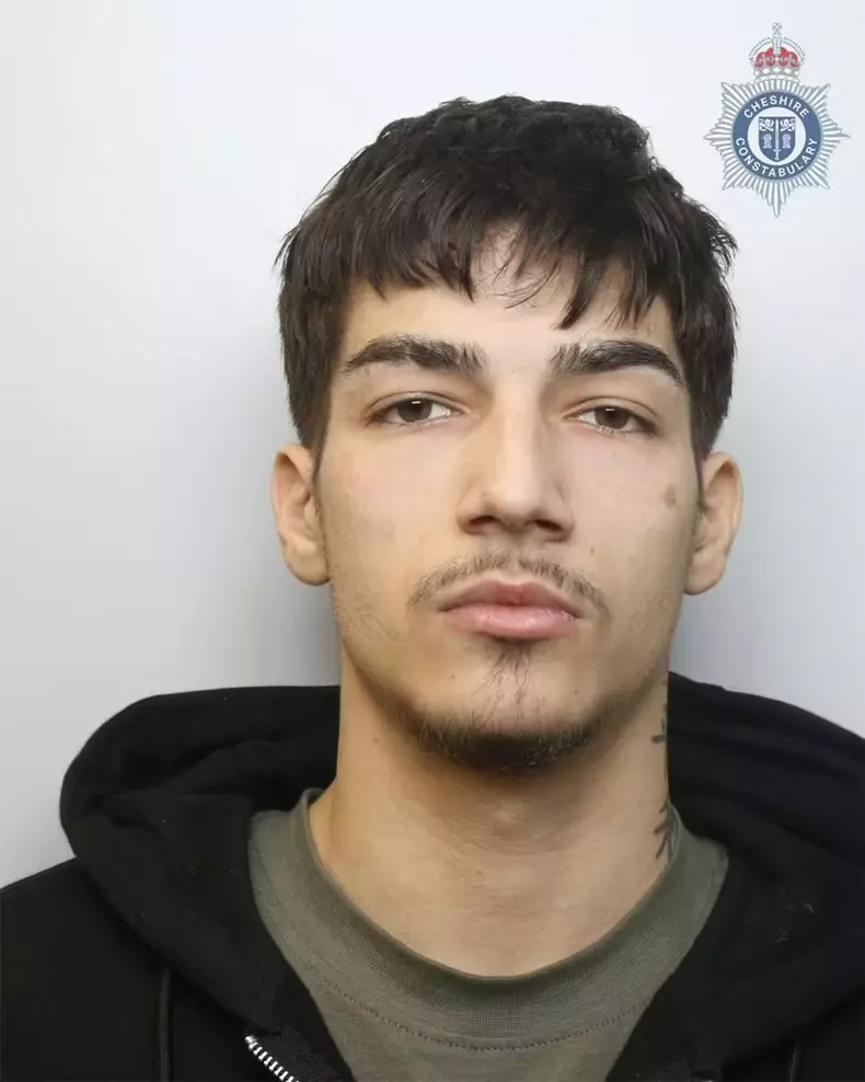 Oprea Elvis-Paris, 20 de ani, din Woodville Road, Leicester condamnată la opt luni de închisoare(Imagine Poliția din Cheshire)