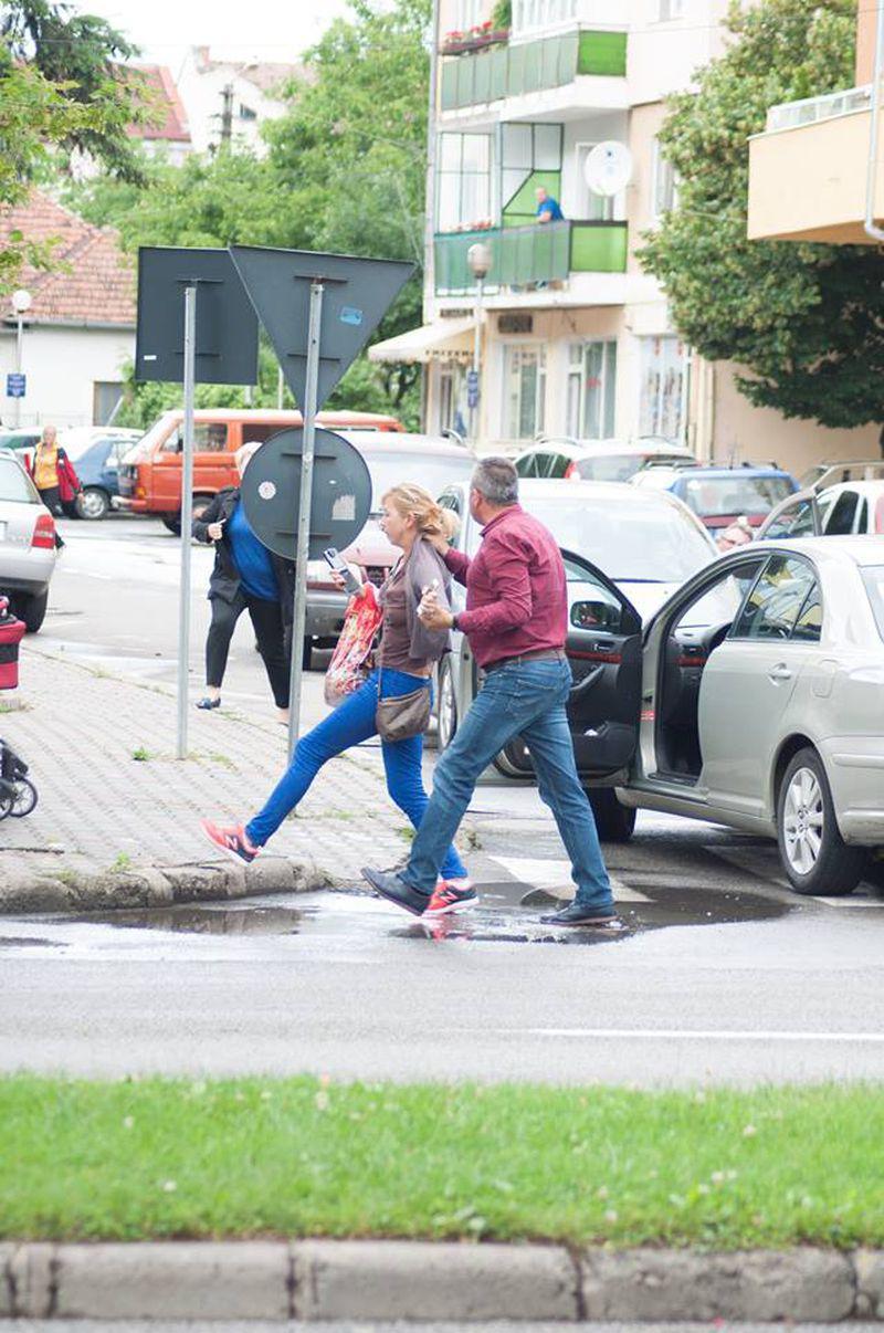 Un Politician Ar Fi Agresat O Femeie In Plină Stradă La Bistrița