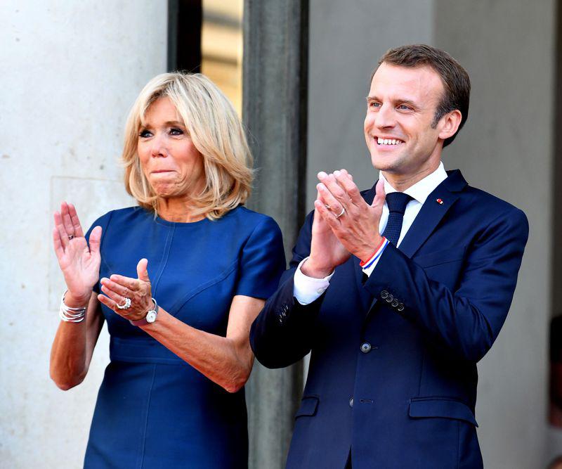 Brigitte Macron In Costum De Baie Cum Arată Soția Președintelui