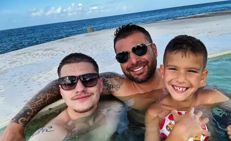 VIDEO Imagini rare cu cei patru copii ai lui Adrian Mutu. Își petrec vacanța în Republica Dominicană