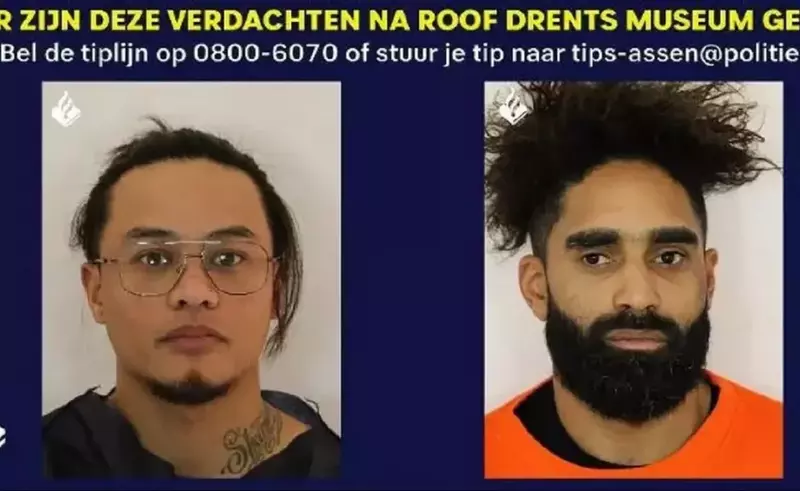 VIDEO Poliția olandeză a dezvăluit identitățile a doi dintre cei trei arestați după furtul tezaurului românesc de la Muzeul Drents
