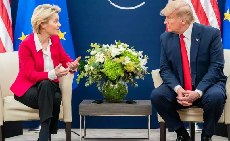 VIDEO Trump refuză categoric oferta UE și numește un nou preț pentru a reduce tarifele: „Europa să cumpere energie americană de 350 de miliarde de dolari”