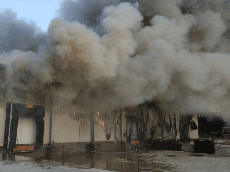 incendiu alba mezeluri