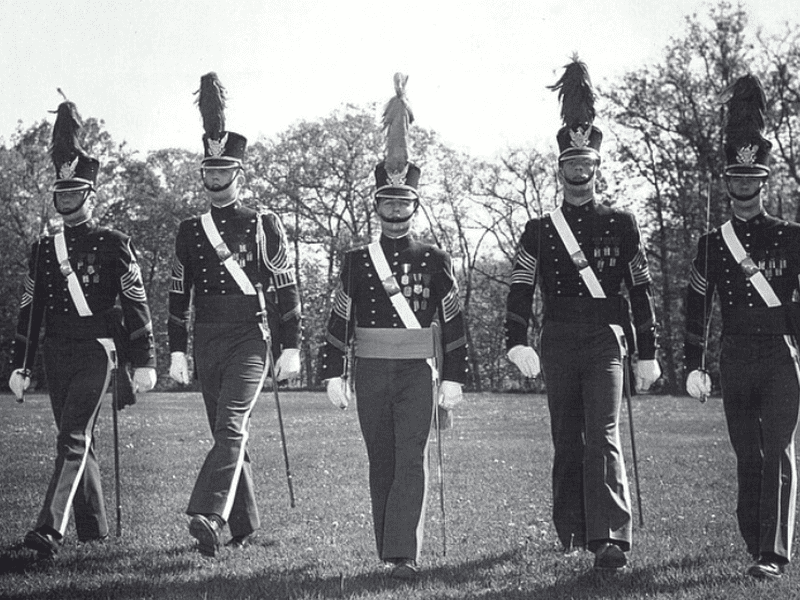 Donald Trump la Academia Militară din New York