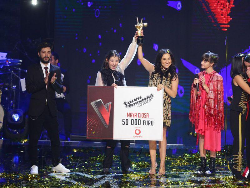 Maya Ciosa A Caștigat Vocea Romaniei Junior Libertatea